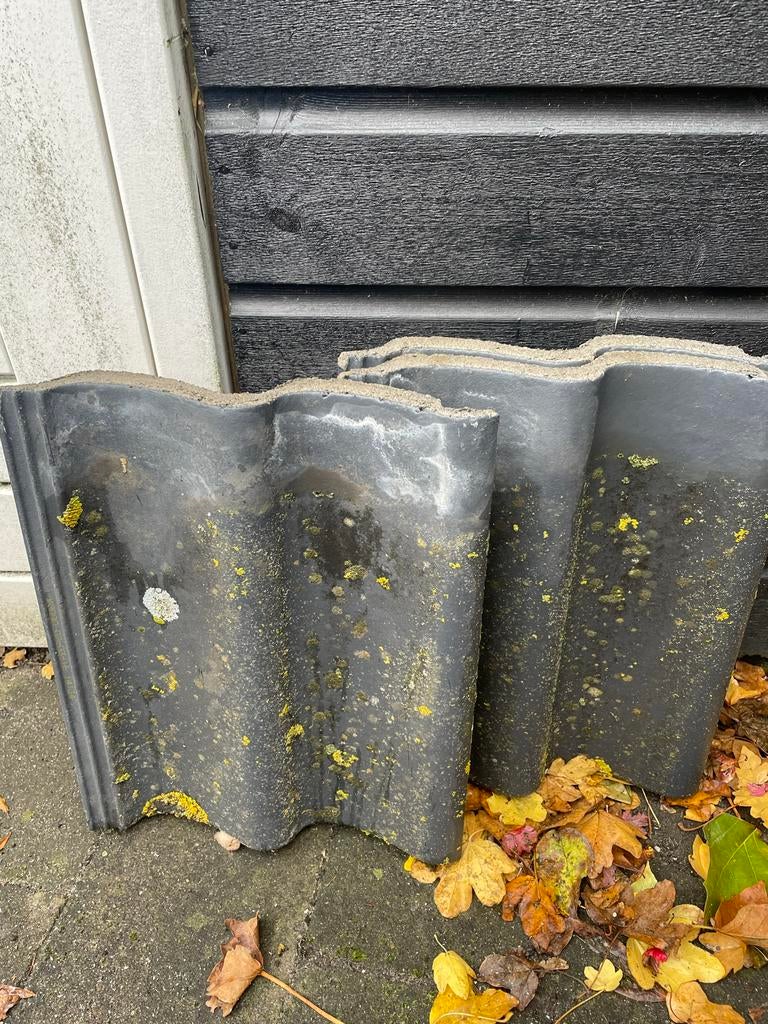 Dakpannen, Ophalen, Gebruikt, Steen of Klei, Minder dan 5 m²