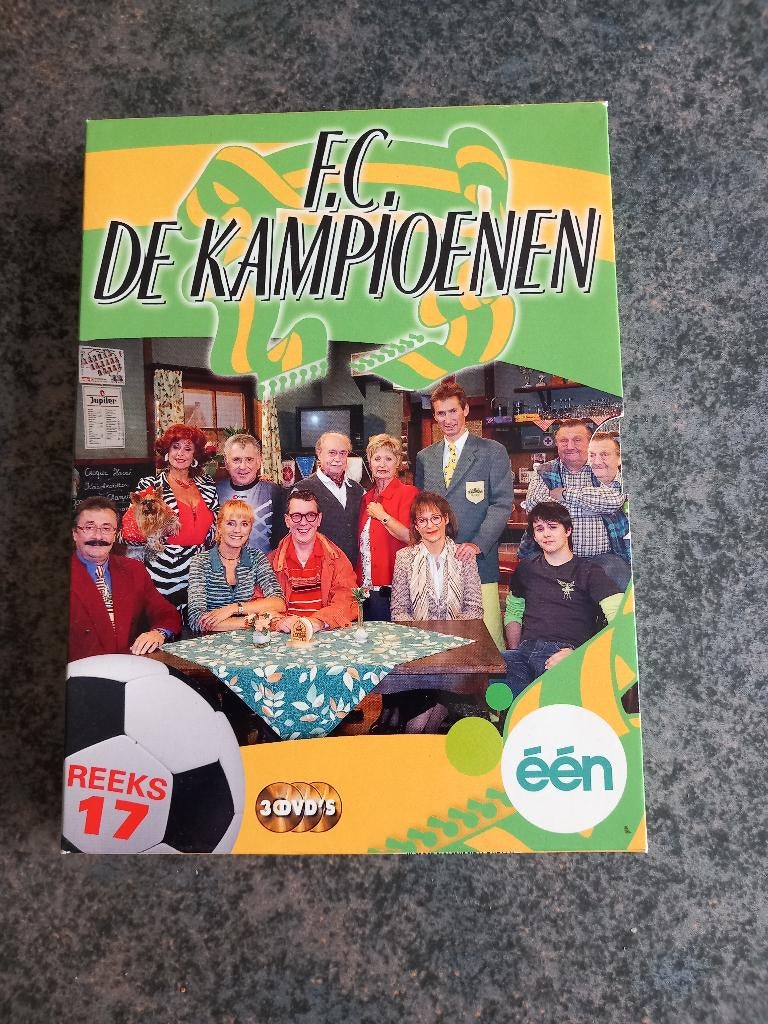 DVD FC De Kampioenen seizoen 17, Alle leeftijden, Ophalen of Verzenden, Gebruikt, Actiekomedie