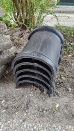 Monier 206 OVH zwart glazura dakpannen, Doe-het-zelf en Verbouw, Dakpannen en Dakbedekking, Ophalen, Nieuw, Zwart, Dakpannen