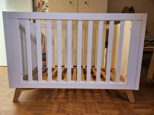 Ledikant Mika 60 x 120 (TWF) met Aerosleep, Kinderen en Baby's, Kinderkamer | Bedden, Zo goed als nieuw, Minder dan 140 cm, Minder dan 70 cm