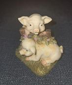 Varkensbeeldje 2 varkens, Ophalen of Verzenden, Zo goed als nieuw, Dier