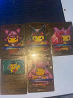 Gouden pokemon kaarten, Hobby en Vrije tijd, Verzamelkaartspellen | Pokémon, Ophalen of Verzenden, Zo goed als nieuw, Meerdere kaarten