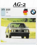 Ag2 autokaart bmw 745i ( 1979 ), Ophalen of Verzenden, Zo goed als nieuw, Auto's