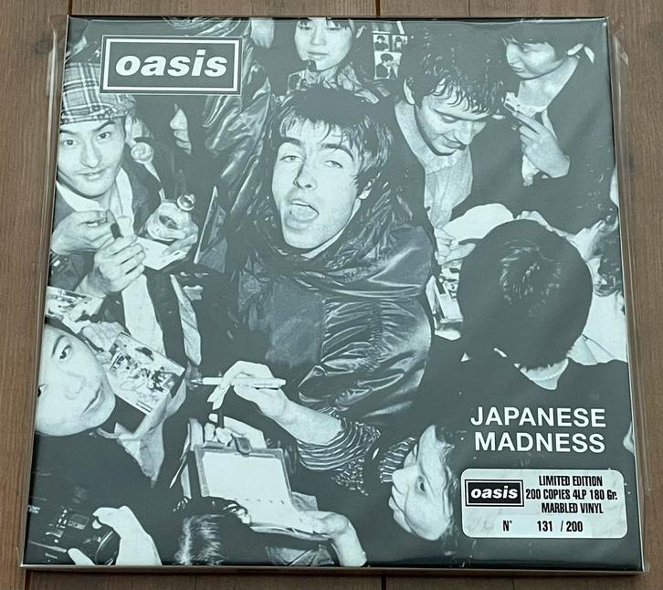 Oasis - Japanese Madness 4lp box / Ltd to 200, marbled vinyl, Cd's en Dvd's, Vinyl | Rock, Nieuw in verpakking, Poprock, 12 inch