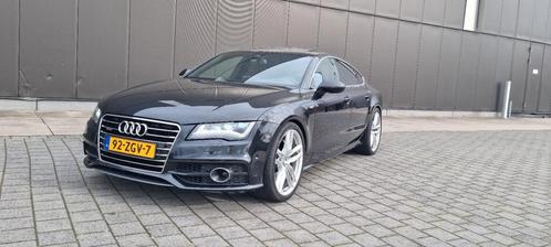 Audi A7 3.0 Tfsi 220KW Quattro S-tronic 2011 Zwart, Auto's, Audi, Particulier, A7, Achteruitrijcamera, Adaptieve lichten, Adaptive Cruise Control