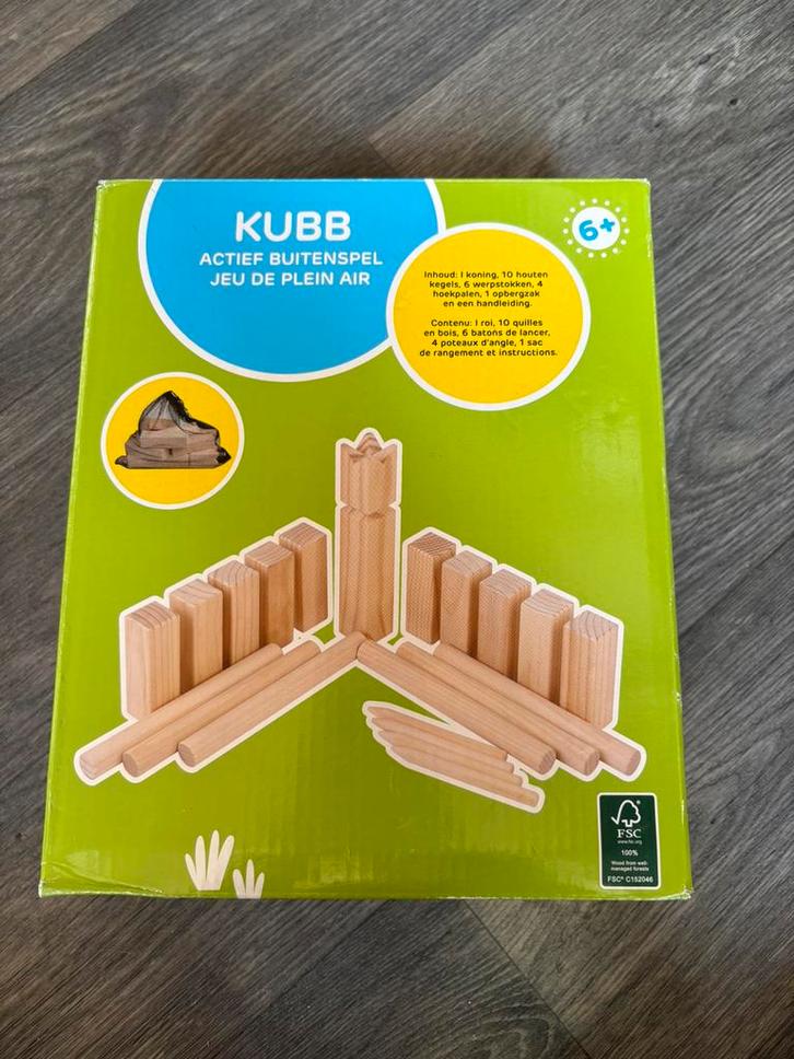 Set speelblokken, Kinderen en Baby's, Speelgoed | Buiten | Los speelgoed, Zo goed als nieuw, Ophalen of Verzenden