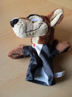 Efteling Sprookjesbos Wolf pluche handpop  25cm, Ophalen of Verzenden, Zo goed als nieuw