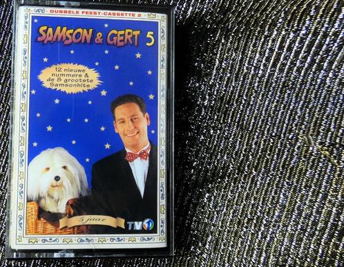 SAMSON & GERT 5  -1995-, Cd's en Dvd's, Cassettebandjes, Gebruikt, Origineel, Nederlandstalig, 1 bandje, Ophalen