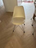 6 x Eames DSR replica stoel – wit – metalen onderstel, Huis en Inrichting, Stoelen, Ophalen, Gebruikt, Wit