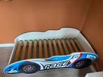 Peuterbed auto stoer, Kinderen en Baby's, Kinderkamer | Bedden, Ophalen, Zo goed als nieuw, 140 tot 160 cm, 70 tot 85 cm