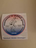 568 Marianne Timmer Nagano 1998 Sticker, Ophalen of Verzenden, Zo goed als nieuw