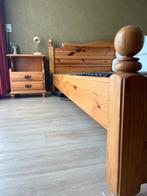 Grenen ombouw tweepersoonsbed van Snaidero, Italie, Ophalen, Gebruikt, Overige kleuren, Tweepersoons