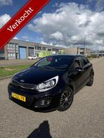 Kia Rio 1.2 CVVT 2014 5-deurs Parkeersensoren Scherm Aux, Gebruikt, Electronic Stability Program (ESP), 4 cilinders, Zwart