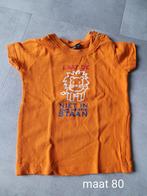 Koningsdag tshirt maat 80, Kinderen en Baby's, Babykleding | Maat 80, Shirtje of Longsleeve, Ophalen of Verzenden, Jongetje of Meisje