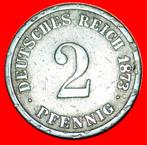 Ⰿ EAGLE (1873-1877): GERMANY 2 PFENNIGS 1873D!, Postzegels en Munten, Verzenden, Duitsland, Losse munt