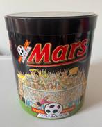 Groot rond blik van MARS Italia ‘90. Hoogte 17,5 cm., Verzamelen, Blikken, Ophalen of Verzenden, Zo goed als nieuw, Overige, Overige merken