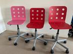 Drie IKEA Jules kinder bureaustoelen in goede staat, Huis en Inrichting, Bureaustoelen, Ophalen of Verzenden, Zo goed als nieuw