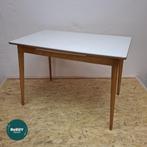 Eettafel / Keukentafel, Huis en Inrichting, Tafels | Eettafels, Ophalen, Gebruikt, 100 tot 150 cm, Vintage