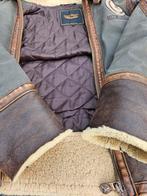 Pall Mall/ PME canvas / sheepskin vintage tussen jas (XL ), Maat 52/54 (L), Blauw, Pall Mall PME Legend, Ophalen of Verzenden