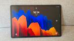 samsung galaxy tab s7 plus met 256 gb antiglare, keyboard, Computers en Software, Android Tablets, Ophalen of Verzenden, Gebruikt
