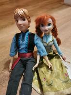 Anna en Kristoff (Frozen) Barbiepoppen, Ophalen of Verzenden, Zo goed als nieuw, Barbie