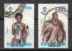 Swaziland 1997 Traditionele klederdracht, Postzegels en Munten, Postzegels | Afrika, Overige landen, Verzenden, Gestempeld