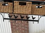 Kapstok met 3 mandjes en 6 kapstokhaken, Huis en Inrichting, Woonaccessoires | Kapstokken, Zo goed als nieuw, Minder dan 100 cm