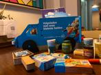 AH Boodschappenset (Bestelbus, handscanner en mini’s), Kinderen en Baby's, Speelgoed | Overig, Ophalen of Verzenden, Gebruikt