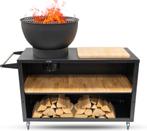 Buitenkeuken HEAT Mobiele BBQ & Plancha met Snijplank nieuw, Ophalen, Bonfeu, Bonfeu, Houtskool