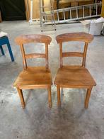 Railback teak houten kinderstoel, Kinderen en Baby's, Ophalen, Gebruikt, Stoel(en)