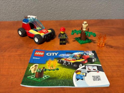 Lego 60247 - City - Forest Fire, Kinderen en Baby's, Speelgoed | Duplo en Lego, Gebruikt, Lego, Complete set, Ophalen of Verzenden
