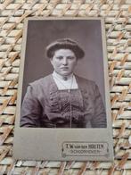 CDV vrouw Schoonhoven, Verzamelen, Foto's en Prenten, Ophalen of Verzenden, Voor 1940, Gebruikt