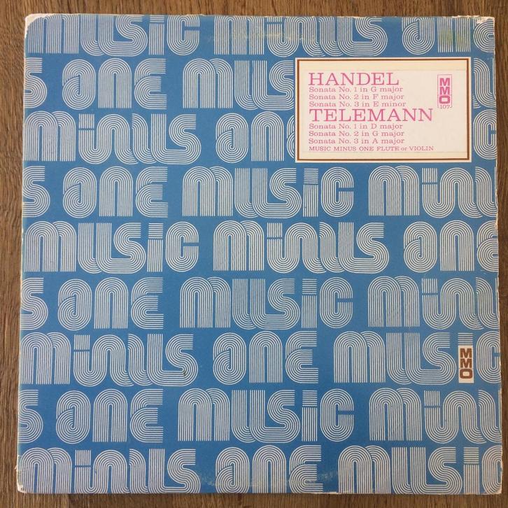 Handel Telemann Flute Or Violin LP Sonatas Händel Music, Cd's en Dvd's, Vinyl | Klassiek, Gebruikt, Classicisme, Kamermuziek, 12 inch