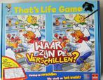 That's life game, waar zijn de verschillen?, Een of twee spelers, Ophalen of Verzenden, Zo goed als nieuw, Goliath