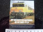 sticker ns materieel de loc 1600 logo, Verzenden, Zo goed als nieuw, Bedrijf of Vereniging