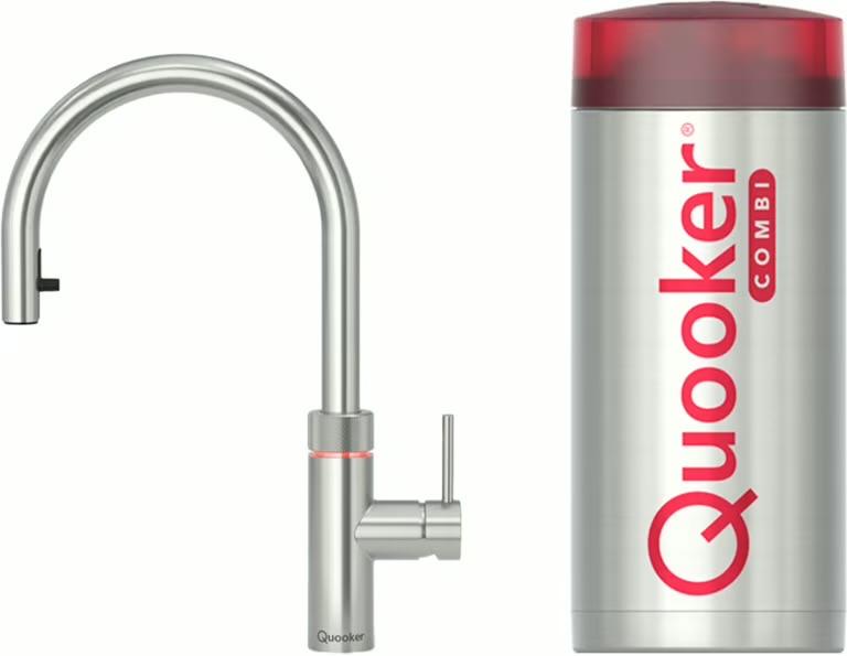 Quooker Alu Flex Combi Kraan incl. Boiler, Minder dan 50 cm, Nieuw, Ophalen of Verzenden, Minder dan 25 cm