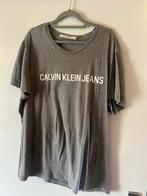 Calvin Klein Jeans T shirt heren maat L in nieuwstaat Grey, Nieuw, Overige maten, Ophalen of Verzenden, Grijs