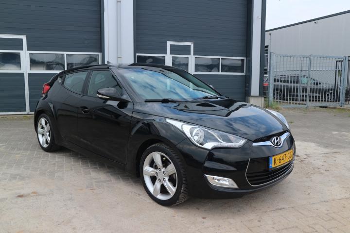 Hyundai Veloster 1.6 GDI i-Motion (bj 2012), Auto's, Hyundai, Bedrijf, Te koop, Veloster, ABS, Airbags, Airconditioning, Alarm