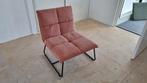 Oud roze corduroy fauteuil 64 breed 75 hoog 38 zithoogte, Ophalen, Eenpersoons, Minder dan 75 cm, Zo goed als nieuw