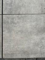 Keramische tuintegels betonlook grey cement, Tuin en Terras, Tegels en Klinkers, Ophalen, Zo goed als nieuw, Keramiek, Terrastegels