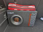 Edge 10" Actieve Subwoofer met versterker, Auto diversen, Ophalen of Verzenden, Zo goed als nieuw