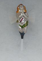 Antieke Oude glazen  kerstbal Engel    kerstengel, Diversen, Kerst, Verzenden, Gebruikt