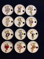 winkelwagenmuntjes ziekenhuisserie 12x, Ophalen of Verzenden