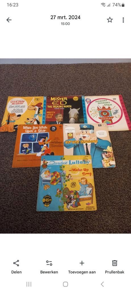 Vintage Kinderplaten Collectie, Cd's en Dvd's, Cd's | Overige Cd's, Gebruikt, Ophalen