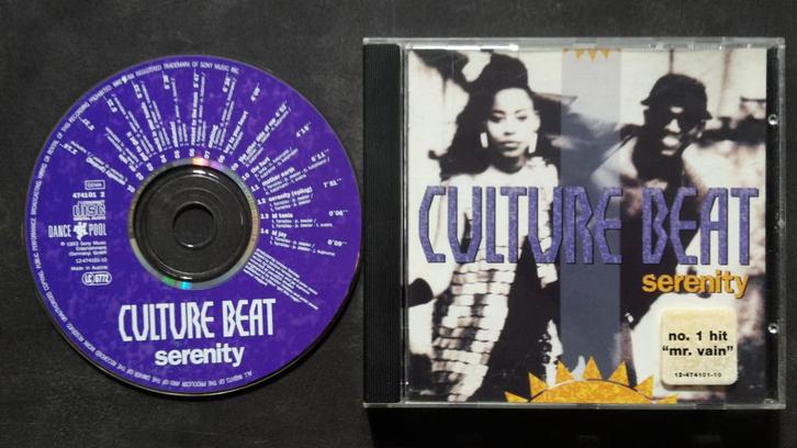 CD - Culture Beat - Serenity - 1993 Album Euro Dance House, Cd's en Dvd's, Cd's | Dance en House, Zo goed als nieuw, Dance Populair