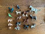 Schleich miniatuur dieren – set van 15 stuks, Ophalen, Zo goed als nieuw, Hond of Kat, Beeldje of Figuurtje