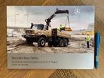 Grote map met brochure Mercedes-Benz Zetros 2010 nieuw, Nieuw, Mercedes-Benz, Mercedes, Ophalen of Verzenden