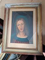 Oud schilderij religie madona, Ophalen of Verzenden