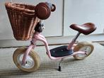 Oudroze Puky retro loopfiets met mandje en standaard, Ophalen, Gebruikt, Loopfiets