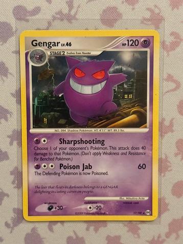 Gengar lv.46 Rare 17/99 Pokémon Arceus beschikbaar voor biedingen